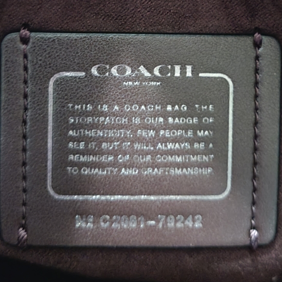 ♥️HP🎉New Coach Shoulder with Quilting - Picture 8 of 9